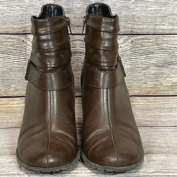 Women’s Brown Ankle Boots by A2. Sz 9.5 - Picture 3 of 5